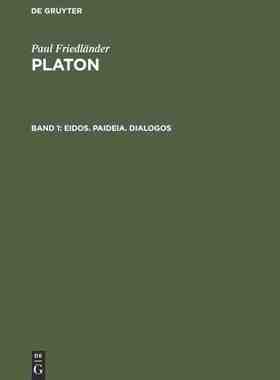 【预订】Eidos. Paideia. Dialogos 9783111318271