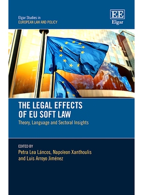预订 The Legal Effects of Eu Soft Law: Theory, Language and Sectoral Insights 欧盟软法的法律效力: 9781802208900