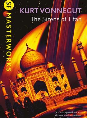 现货 英文原版 科幻大师系列：冯内古特：泰坦星的海妖 Kurt Vonnegut: The Sirens Of Titan