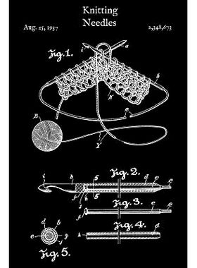 预订 Knitting Needles: Knitting Paper 2x3 Template for Crocheters and Knitters: 9781720193975