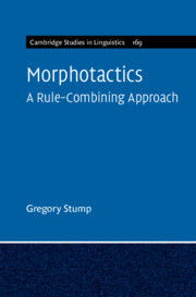【预订】Morphotactics 9781009168212