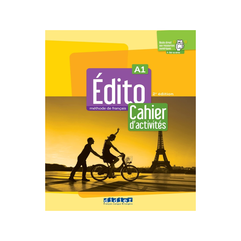 EditoA1练习册法语原版教辅
