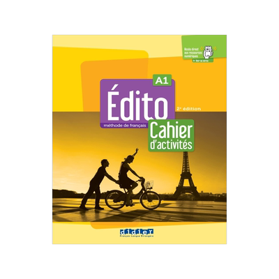 EditoA1练习册法语原版教辅