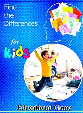 预订 Find The Differences Educational Game For Kids: Search and find the different challenging games for a children’s a