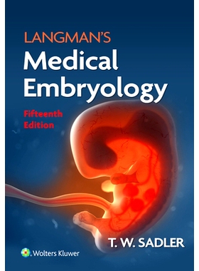 预订 Langman’s Medical Embryology: 9781975179960
