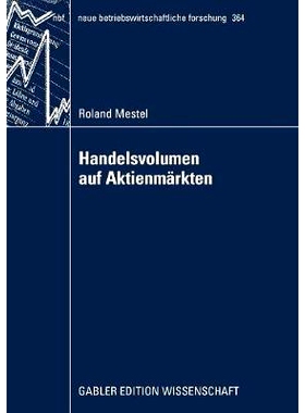 预订 Handelsvolumen auf Aktienmärkten: Univariate Analysen und kontemporäre Rendite-Mengen-Beziehungen: 9783835009820