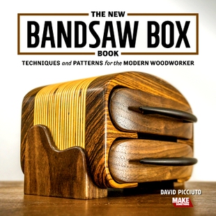 预订 The New Bandsaw Box Book: Techniques & Patterns for the Modern Woodworker