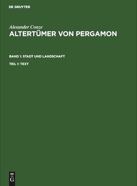 预订 Altertümer von Pergamon BD1 Stadt und Landschaften: 9783111063546
