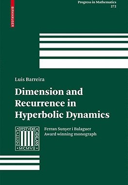 【预订】Dimension and Recurrence in Hyperbolic Dynamics