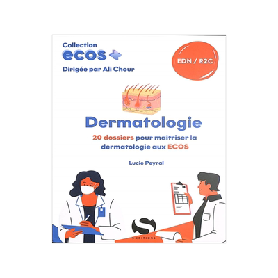 预订 Dermatologie : 20 dossiers pour maîtriser la dermatologie aux Ecos : EDN, R2C