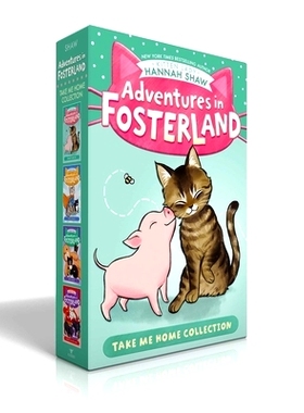 预订 Adventures in Fosterland Take Me Home Collection (Boxed Set): Emmett and Jez; Super Spinach; Baby Badger; Snowpea t