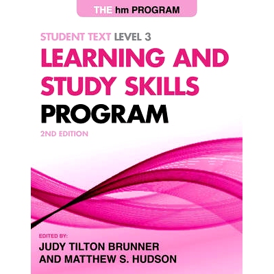预订 The HM Learning and Study Skills Program: Student Text Level 3, 2nd Edition 霍顿·米夫林出版公司学习和研究技巧课程: