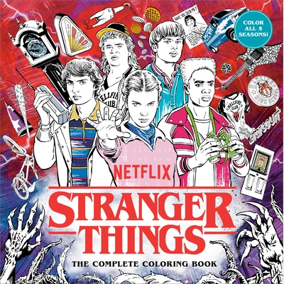 预订 Stranger Things: The Complete Coloring Book (Color All Five Seasons!): 9798217091515