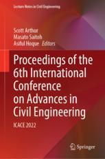 [预订]Proceedings of the 6th International Conference on Advances in Civil Engineering: Icace 2022 9789819938254