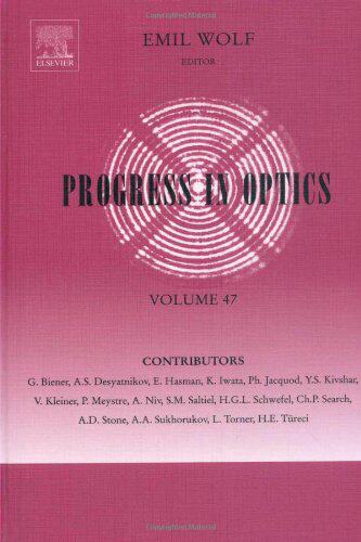 【预订】Progress in Optics