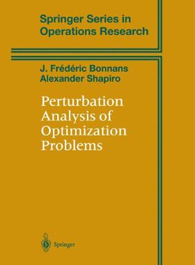 【预售】Perturbation Analysis of Optimization Problems