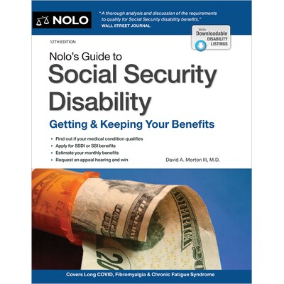 预订 Nolo’s Guide to Social Security Disability: Getting & Keeping Your Benefits 9781413331646