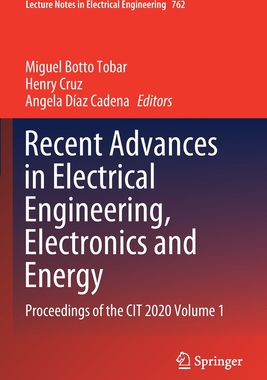 【预订】Recent Advances in Electrical Engineering, Electronics and Energy 9783030722104