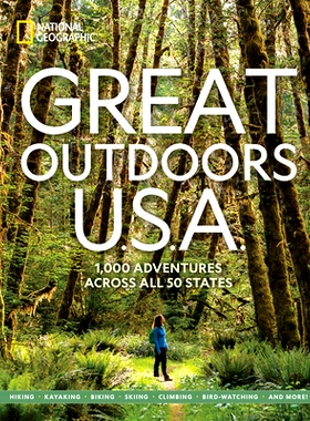 预订 Great Outdoors U.S.A.: 1,000 Adventures Across All 50 States 美国精彩户外活动：跨越 50 个州的 1,000 次探险: 9781426