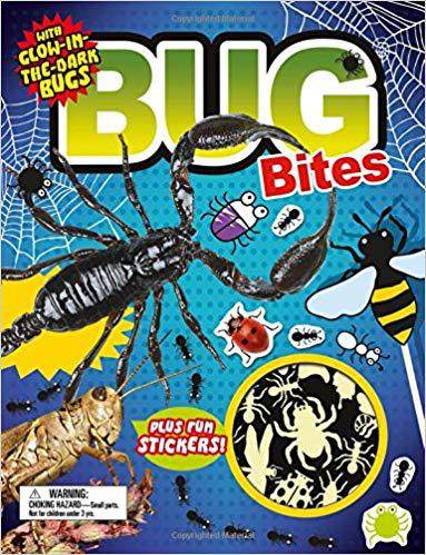 【预售】fact bites: bug bites: with glow-in-the-dark bugs plus
