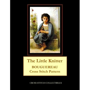 预订 The Little Knitter: Bouguereau Cross Stitch Pattern: 9781091498709