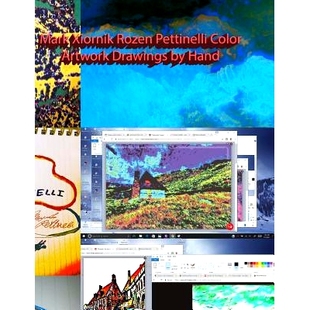 Rozen Pettinelli Mark Hand Drawings Xiornik Artwork 预订 Color