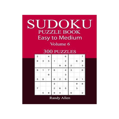 [预订]300 Easy to Medium Sudoku Puzzle Book 9781548701024