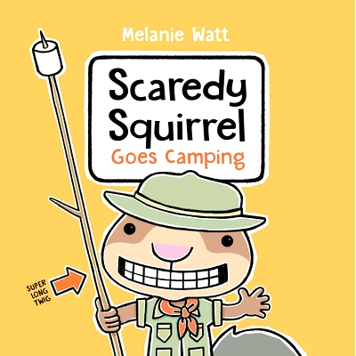 预订 Scaredy Squirrel Goes Camping: 9780593428962
