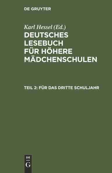【预订】Für das dritte Schuljahr 9783111216065