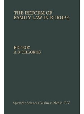 预订 The Reform of Family Law in Europe: The Equality of the Spouses—Divorce—Illegitimate children: 9789401743860