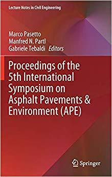 【预售】Proceedings of the 5th International Symposium on Asphalt Pavements & Environment (APE)