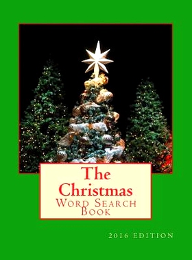 预订 The Christmas Word Search Book: 2016 Edition with green cover: 9781539975670