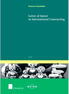 预订 Letter of Intent in International Contracting: Volume 156 国际承包意向书: 9781780684499
