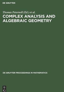 [预订]Complex Analysis and Algebraic Geometry: A Volume in Memory of Michael Schneider 9783110162042