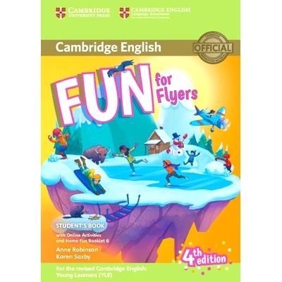 预订 Fun for Flyers Student’s Book with Online Activities with Audio and Home Fun Booklet 6: 9781316617588