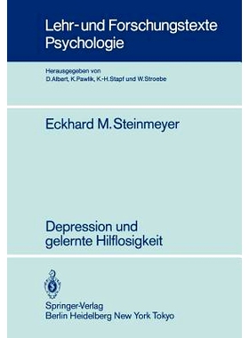预订 Depression und gelernte Hilflosigkeit: Empirische Untersuchungen zur Kausalattribution von Erfolgs- bzw. Mißerfolg
