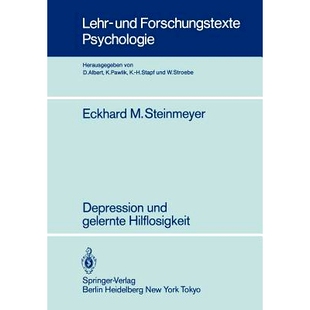 预订 Depression und gelernte Hilflosigkeit: Empirische Untersuchungen zur Kausalattribution von Erfolgs- bzw. Mißerfolg