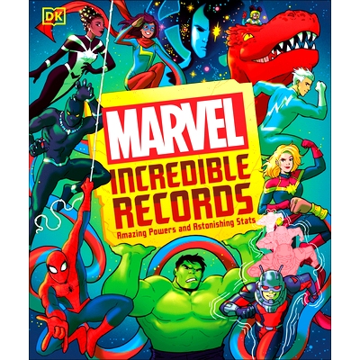 预订 Marvel Incredible Records: Amazing Powers and Astonishing STATS: 9780593841808