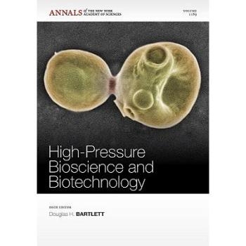 预订 High-Pressure Bioscience And Biotechnology V1189 高压生物科学与技术: 9781573317719