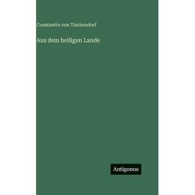 预订 Aus dem heiligen Lande: 9783388497976