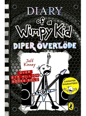 预订 Diary of a Wimpy Kid: Diper Överlöde (Book 17):Diary of a Wimpy Kid 小屁孩日记：Diper Överlöde（第 17 册）：小