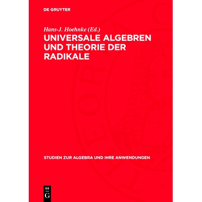 预订 Universale Algebren und Theorie der Radikale: 9783112761724