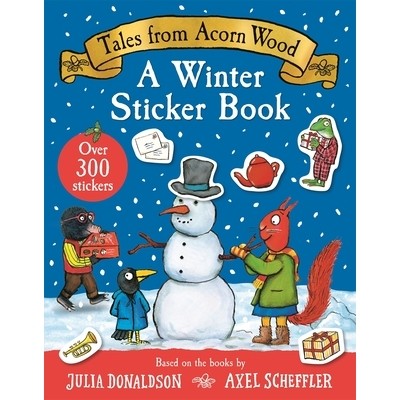 A Winter Sticker Book: With over 300 eas