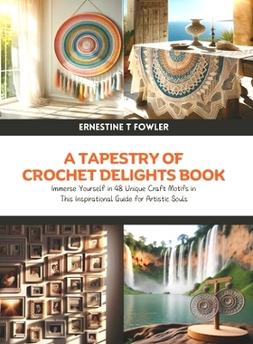 预订 A Tapestry of Crochet Delights Book: Immerse Yourself in 48 Unique Craft Motifs in This Inspirational Guide for Art