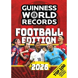 Guinness Edition 足球版 Football Records World 英文原版 世界杯观赛热身 足球史100项纪录 2026年吉尼斯世界纪录大全 现货