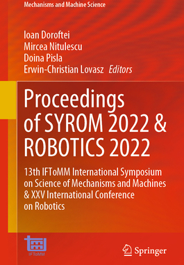 [预订]Proceedings of SYROM 2022 & ROBOTICS 2022