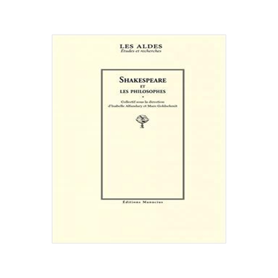 [预订]Shakespeare et les philosophes 9782845787933