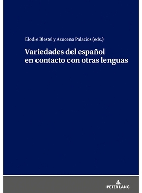 预订 Variedades del español en contacto con otras lenguas: 9783631807538