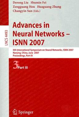 【预订】Advances in Neural Networks - ISNN 2007