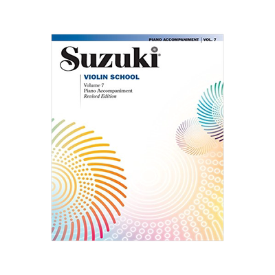 【预订】Suzuki Violin School V07-Piano